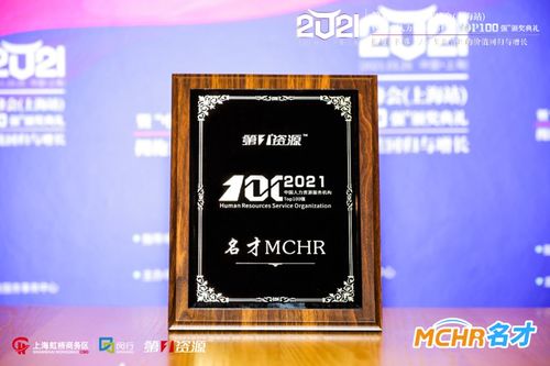 名才 MCHR荣登 2021中国人力资源服务机构TOP100强 榜单